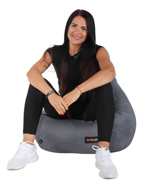 Babzsák Lampo (szürke)