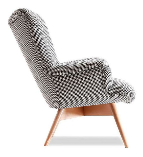 Fotoliu de design Florentino (alb)