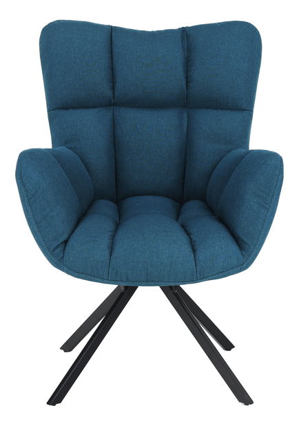 Dizajnerska fotelja Komand (petrolej)