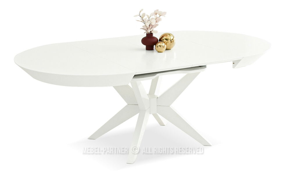 Masă sufragerie Viajaban (alb)