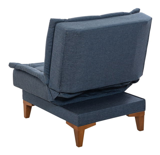 Set canapea fotoliu Syrma Tkm (albastru închis)