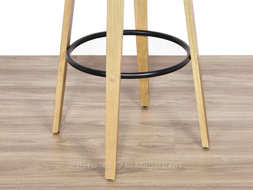 Scaun bar Rolenzono H75 (negru)