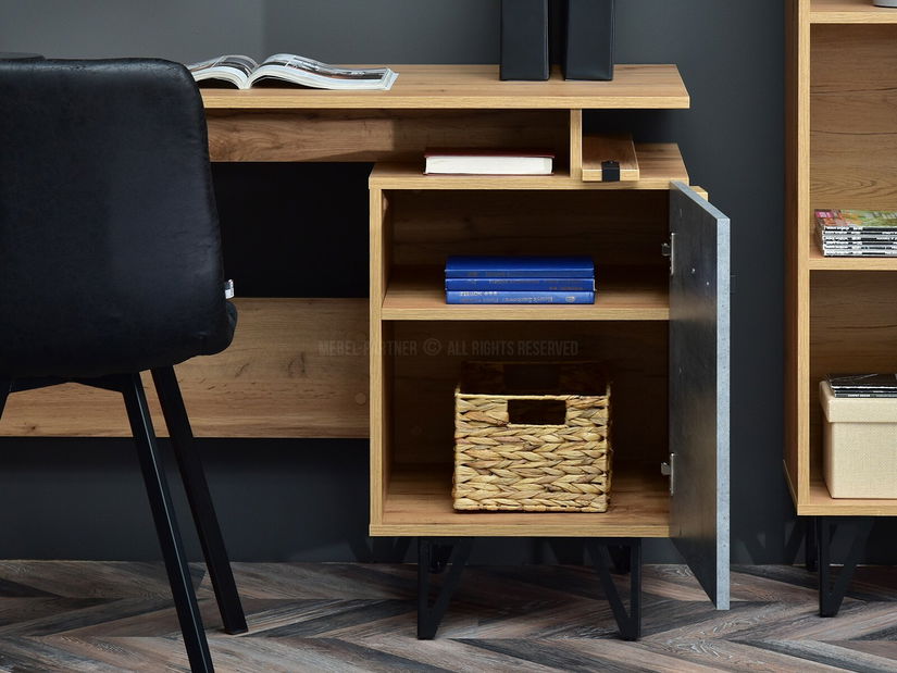 Mobilier living Subrayado 03 (stejar + negru)