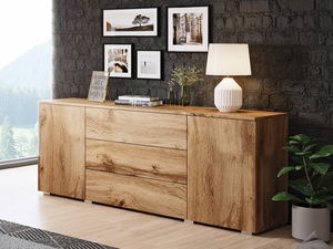 Komoda so zásuvkami Nova -150 (dub wotan)