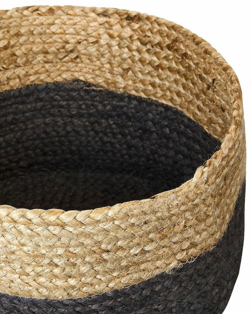 Set 3 ks úložných košov Jabza (prírodná)