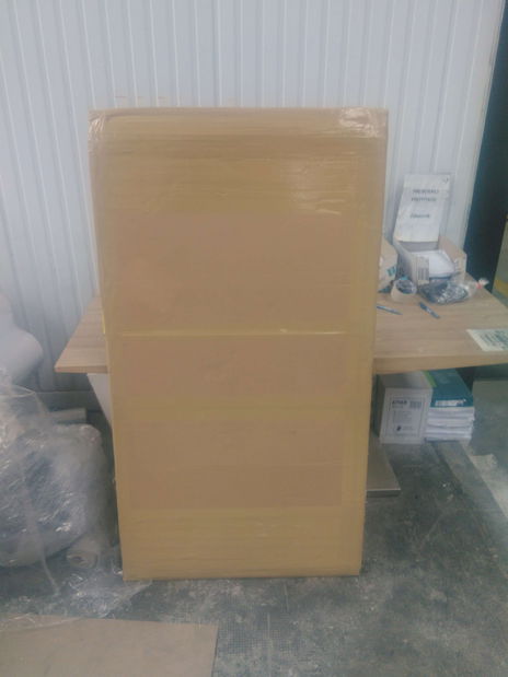 Masă de sufragerie Groot (pentru 6 persoane) (alb) *resigilat