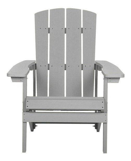 Vrtna stolica sa osloncem za noge Adack (svijetlosiva)