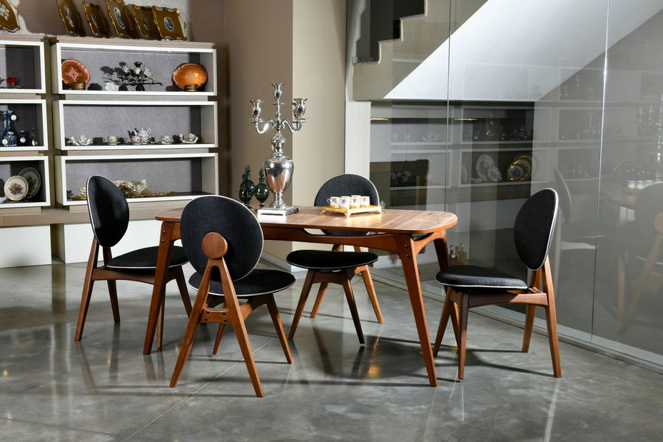 Blagovaonski set Toukuta (orah + antracit)