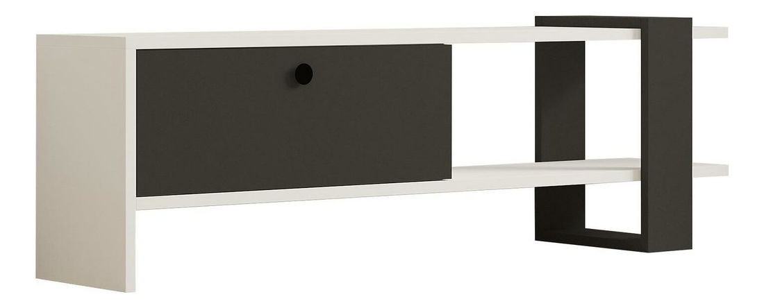 TV stolić/ormarić Dutudo (antracit + bijela)