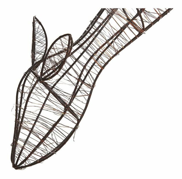 Vonkajšia dekorácia sob Narza (čierna)