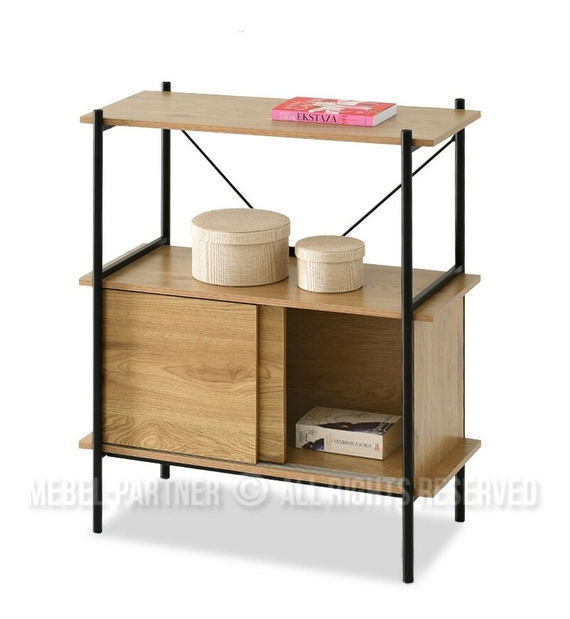 Raft Almasa A2 (stejar + negru)