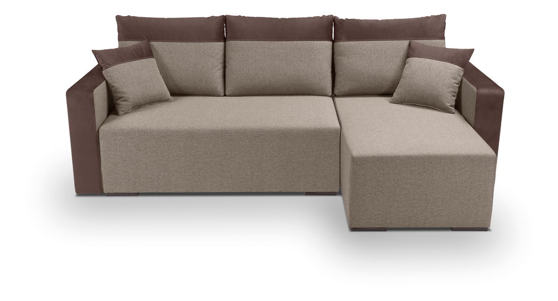 Rohová sedačka BRW Beti Lux 3DL.URC (béžová) (P)