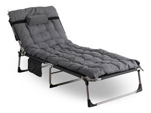 Vrtna ležaljka Venden (siva) 