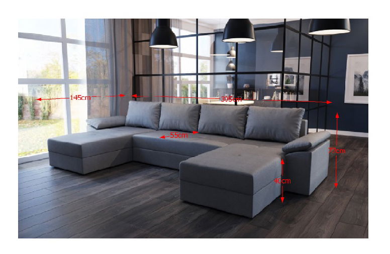 Rohová sedačka U Ausis U