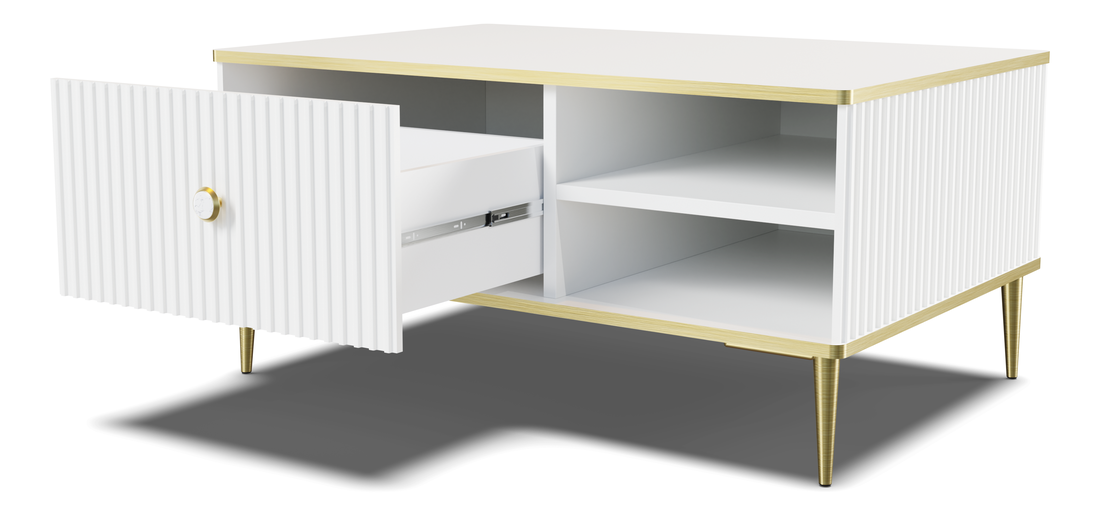 Măsuță cafea Pietra (alb)