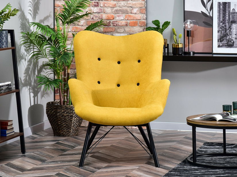 Fotoliu relax Dawntawn (negru)