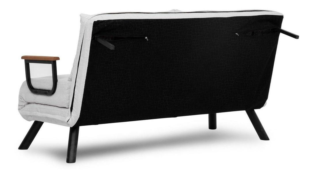 Canapea futon Sandy (alb)