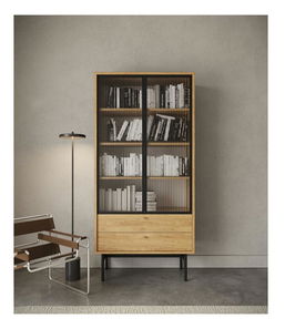 Vitrina Oscar O1 (prirodni hikor)