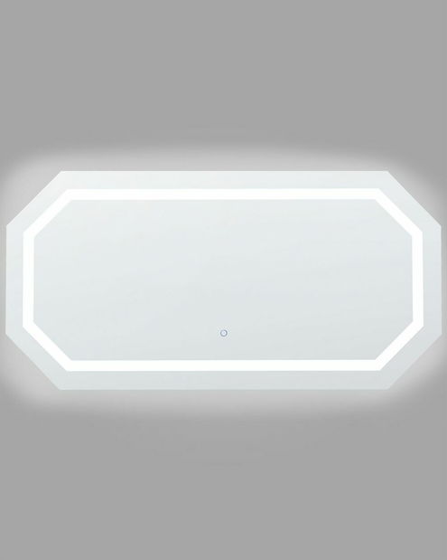 Nástenné zrkadlo Locza (strieborná)