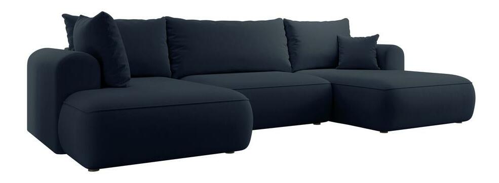 Colțar în formă de U Olivo U (S) (albastru + negru)