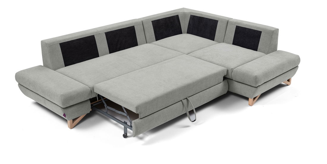 Colțar Aveley II (gri) (D)