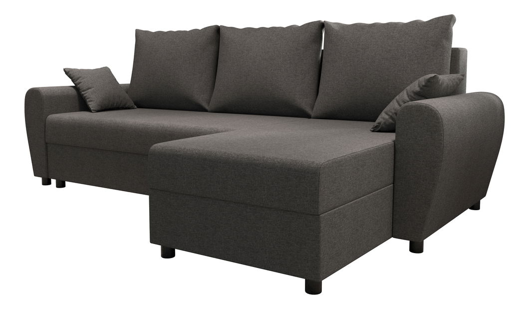 Colțar Fleur L (Gri închis) (D)