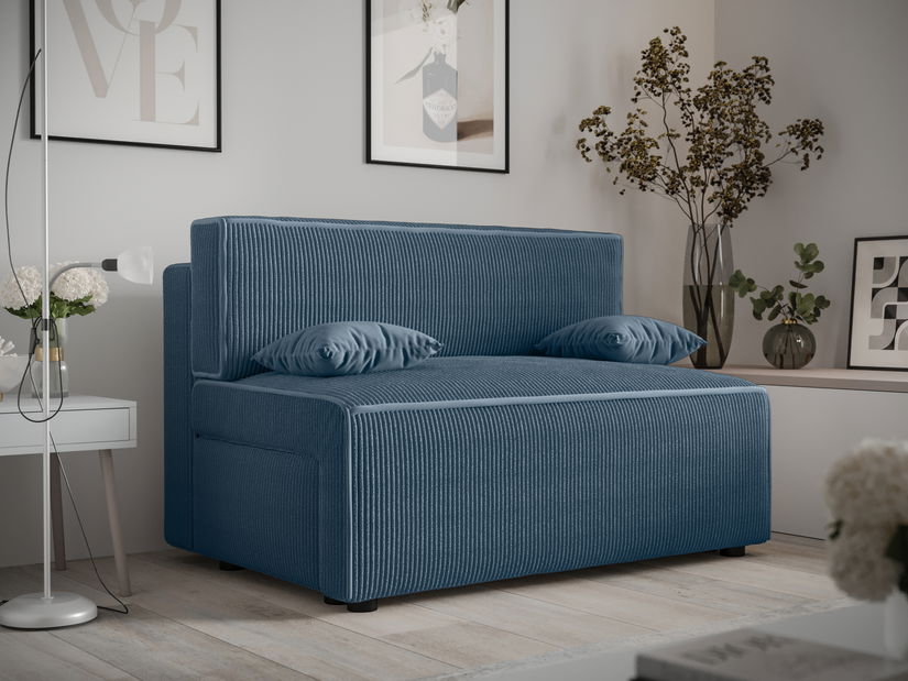 Pohovka dvojsedačka Mirage (modrá)