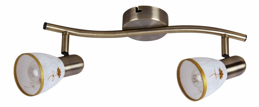 Corp iluminat spotlight Art Flower 6357 (bronz + sticlă piatră de orez)