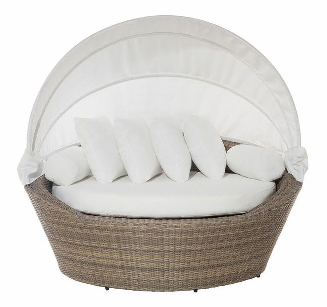 Záhradná zostava Sonderso (svetlohnedá)