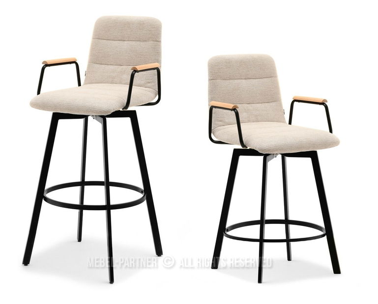 Scaun Henrich (crem + negru)