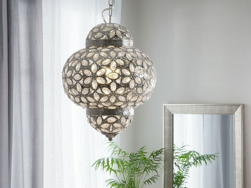 Viseća svjetiljka Beloit (srebrna)