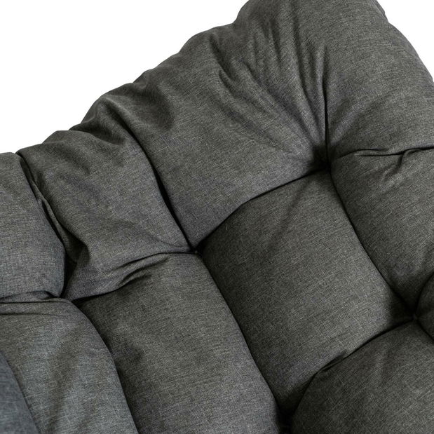 Fotelja za ljuljanje Levantado (siva) 