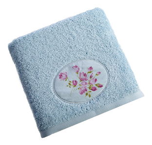 Prosop 90x50 cm Garden 204 (albastru + roz) (6 buc)