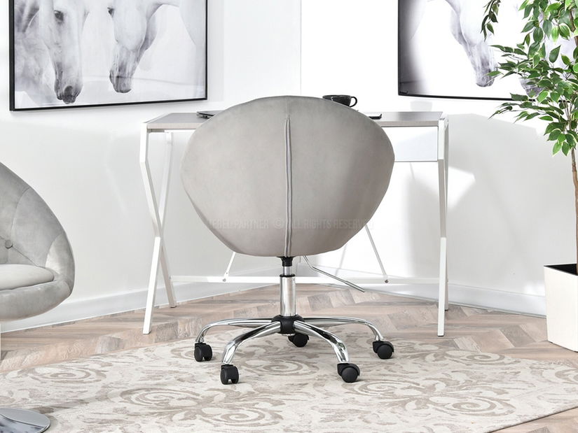 Fotel Lush 4 (szürke + króm)