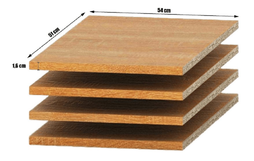 Police do skrine 036-00 Asista (čerešňa)