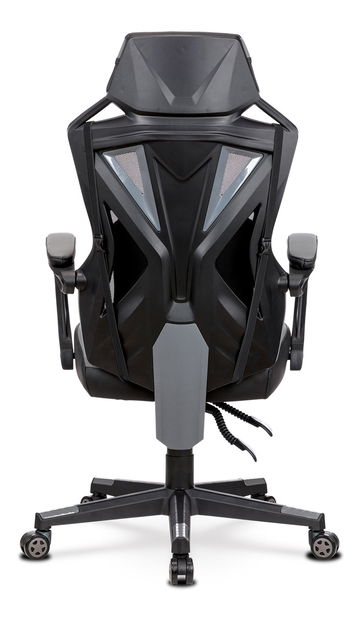 Uredska fotelja Yarbun-Y322-GREY (crna + siva)