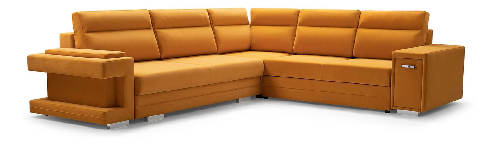 Sarokkanapé Akiko (sárga) (J)