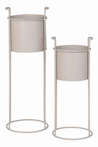 Set de 2 ghivece de flori Rinavena 2 (nisip)