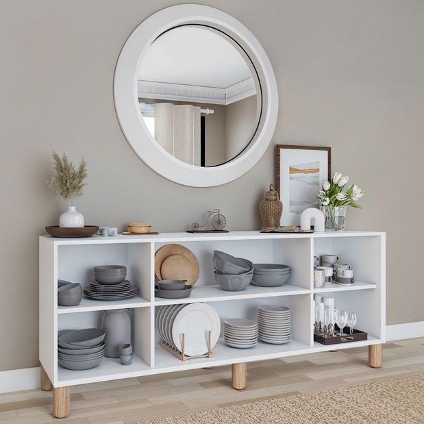 Comodă Naturalia K (alb)