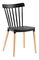Étkezőszék COSIMA (fekete + bükk)