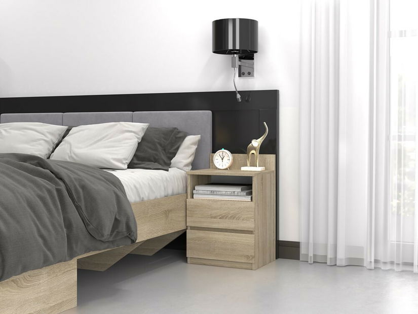 Noptieră Musecalo 1 (stejar sonoma)