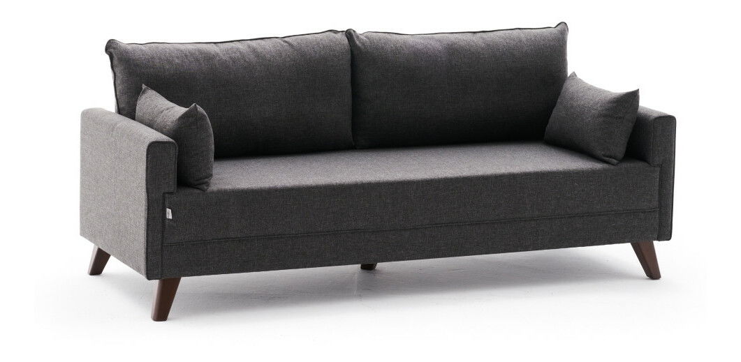 Háromszemélyes kanapé Bellina (antracit)