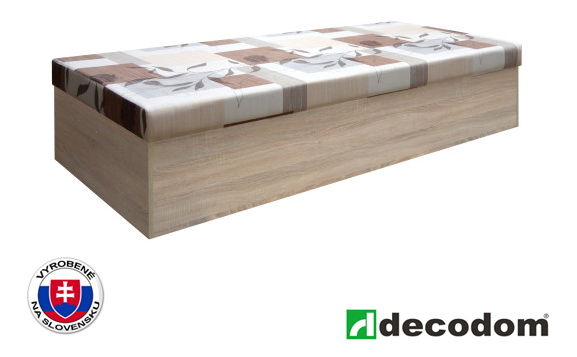 Jednolôžková posteľ (váľanda) 85 cm Decodom Oli Bardolino + R4A (s matracom)
