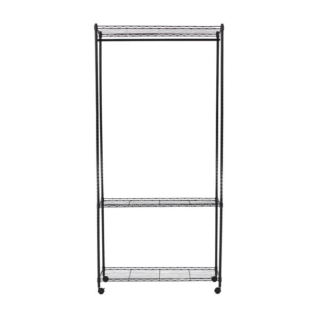 Cuier pe roți Vesperi (negru)