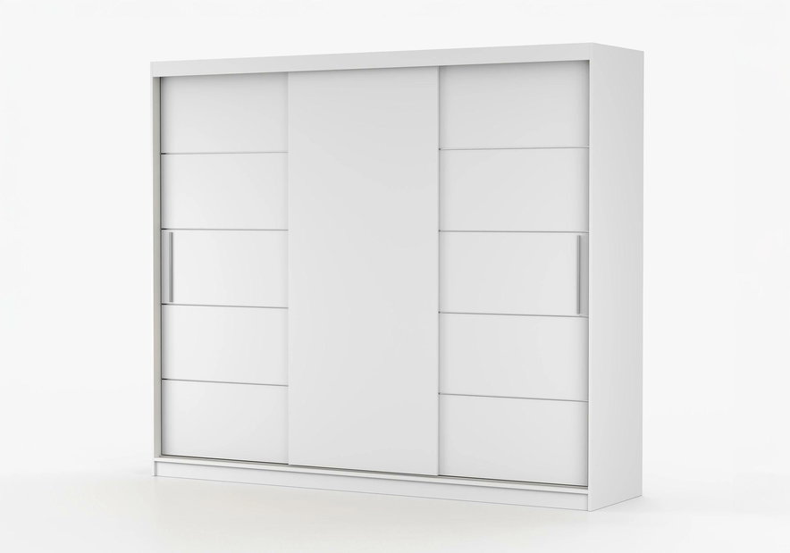 Dulap de haine Arrun (alb + alb)