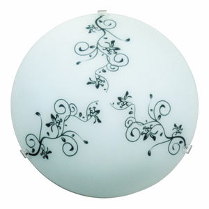 Stropna svjetiljka Bloomy 1847 (bijela + crna)