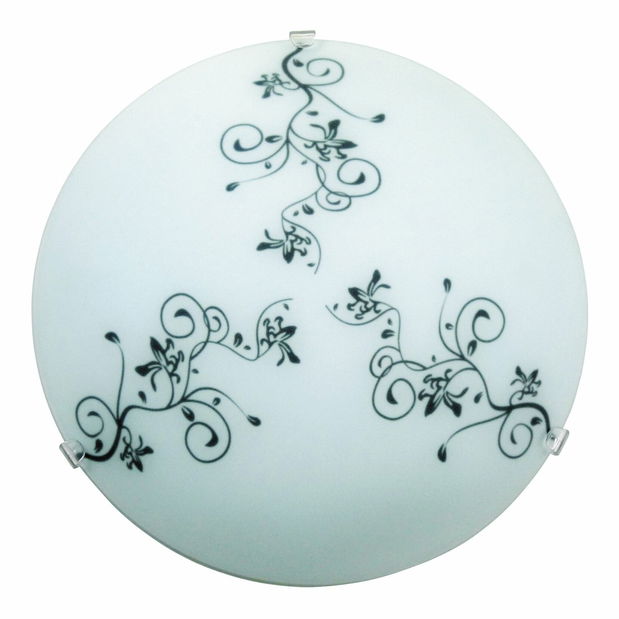 Stropna svjetiljka Bloomy 1847 (bijela + crna)