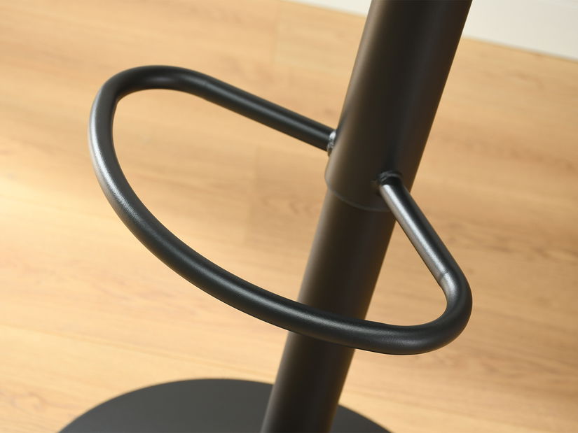 Barová stolička Ravelianto (krémová + čierna)