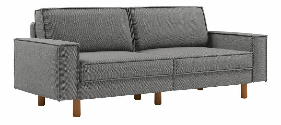 Pohovka trojsedačka Spary 3 (sivá + orech)