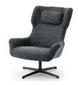 Fotelja Irma (mornarsko plava + crna)